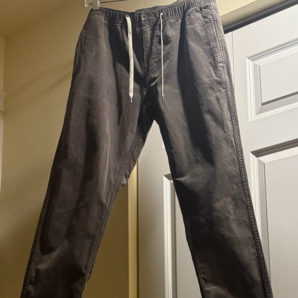 Vuori Corduroy Optimist Corduroy Grey Pants